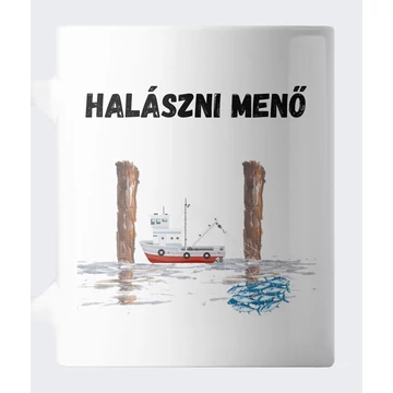 Halászni menő bögre