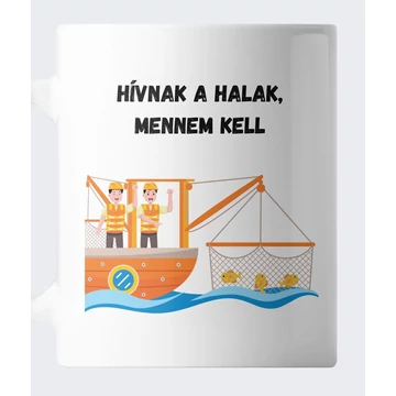 Hívnak a halak bögre