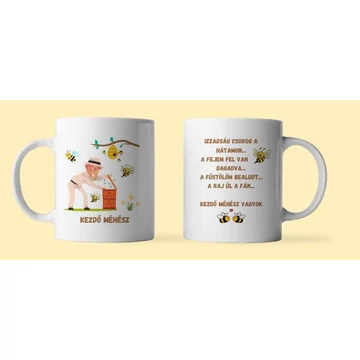 Kezdő méhész bögre