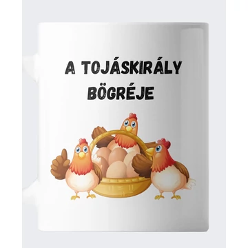 A tojáskirály bögre