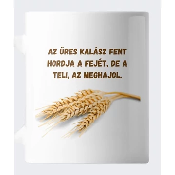 Az üres kalász bögre