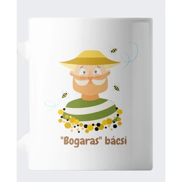 Bogaras bácsi méhész bögre