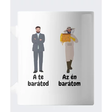 Én barátom színes bögre