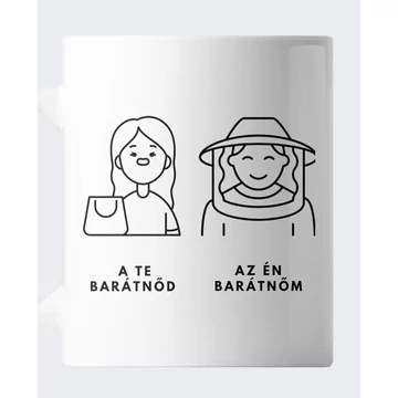 Én barátnőm fekete fehér