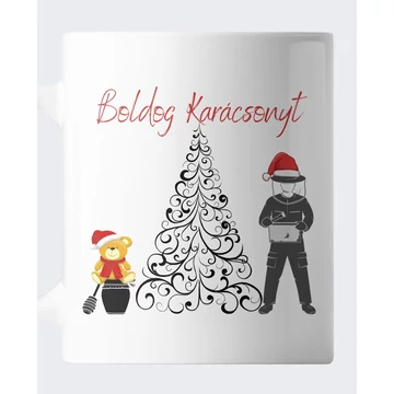 Fekete és színes bögre