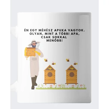 Méhész apuka bögre