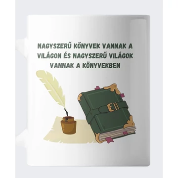 Nagyszerű könyvek bögre