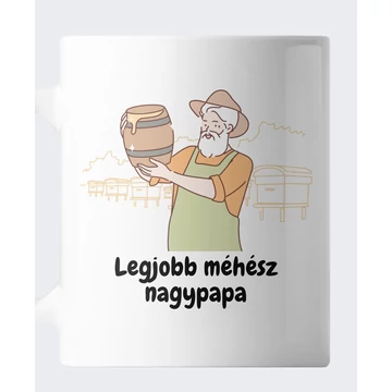Legjobb méhész nagypapa bögre