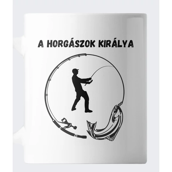 A horgászok királya bögre